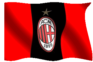 Milan Calcio 1 Bandiera Animata